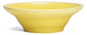 Žlutý kameninový polévkový talíř Kähler Design Ursula, ⌀ 20 cm