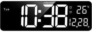 JVD Digitální nástěnné barevné hodiny s LED podsvícením JVD DH324
