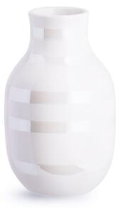 Bílá kameninová váza Kähler Design Omaggio, výška 12,5 cm