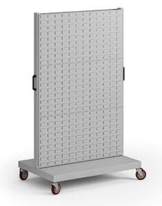 Mobilní stojan, 6x panel na boxy, 960 x 640 x 1605 mm