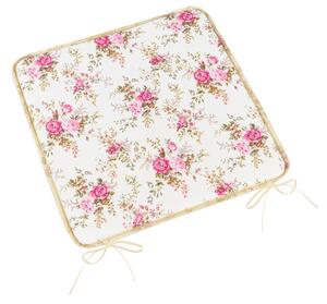 Bellatex Sedák DITA hladký 40x40 cm Růže Růžová,Bílá