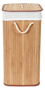 Bambusový koš na prádlo v přírodní barvě 78 l Bamboo – Compactor