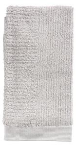 Světle šedý ručník ze 100% bavlny Zone Classic, 50 x 100 cm
