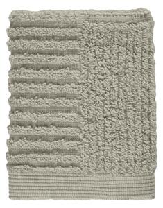 Šedozelený šedý ručník ze 100% bavlny na obličej Zone Classic Eucalyptus, 30 x 30 cm
