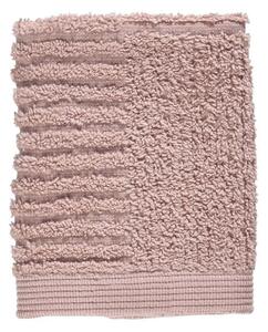 Světe růžový ručník ze 100% bavlny na obličej Zone Classic, 30 x 30 cm