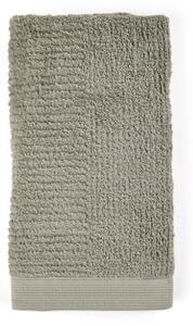 Šedozelený ručník ze 100% bavlny Zone Classic Eucalyptus, 50 x 100 cm