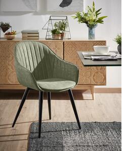 Zelená jídelní židle Kave Home Herbert
