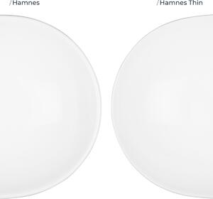Oltens Hamnes Thin umyvadlo 51x39 cm oválný na pult bílá 41313000