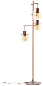 Brilliant 80116/23 Stojanová lampa PETJE jantarové sklo