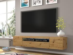 TV stolek/skříňka Aurora 200 (dub artisan) (LED). 1057700