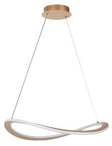 RABALUX 72281 Kallira závěsné svítidlo D520mm LED 40W/6300/2100lm 3000K zlatá, bílá