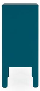 Petrolejově modrá skříňka Tenzo Uno, šířka 40 cm