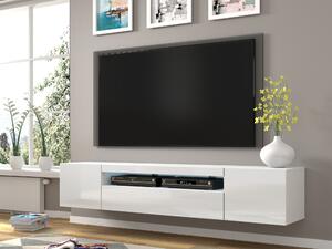 TV stolek/skříňka Aurora 200 (bílý lesk) (LED). 1057710