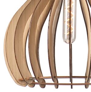 Lustr na lanku TUCCI 1xE27/60W/230V pr. 29 cm dub