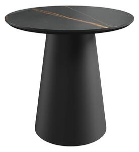 Hector Konferenční stolek Margos 46 cm černý/mramor I