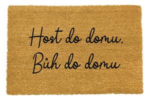 Rohožka z přírodního kokosového vlákna Artsy Doormats Host do domu, 40 x 60 cm