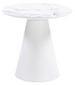 Hector Konferenční stolek Margos 46 cm bílý/mramor I