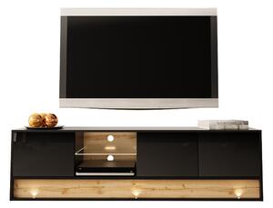 TV stolek/skříňka Gallina 180 (černá). 1057935