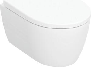 Geberit iCon Sada pro nástěnné WC, technologie Rimfree, včetně WC sedátka, uzavřený tvar, zkrácený výstup, 502.381.00.1