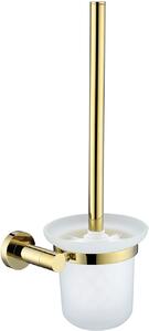 Omnires Modern Project záchodová štětka šroubovaný WARIANT-zlatáU-OLTENS | SZCZEGOLY-zlatáU-GROHE | zlatá MP60620GL