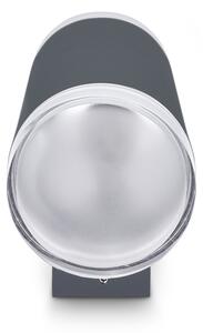 Brilagi - Venkovní nástěnné svítidlo MATERA 2xGU10/30W/230V antracit IP54
