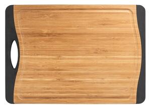 Krájecí protiskluzové prkénko z bambusového dřeva Wenko, 33 x 23 cm