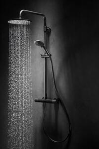 KFA Armatura Moza sprchová sada na stěnu ano černá 5736-910-81