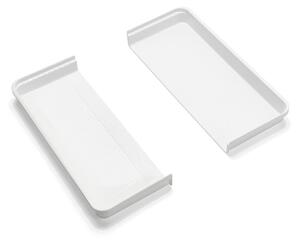 Šedo-bílý plastový příborník do zásuvky 58,5 x 41,5 cm – Addis