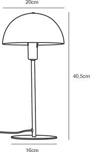 Nordlux Ellen stolní lampa 1x40 W bílá 48555001