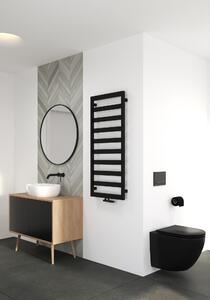 Oltens Benk koupelnový radiátor designově 115x50 cm černá 55005300