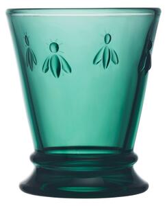 Smaragdově zelená sklenice La Rochère Bee, 260 ml