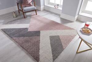 Růžovo-šedý koberec Flair Rugs Zula, 120 x 170 cm