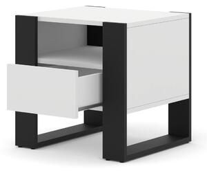 Noční stolek Molli 48 (bílá matná). 1060978