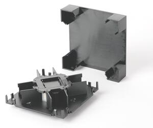 Brilagi - LED Venkovní nástěnné svítidlo QUADRAY LED/4W/230V antracit IP65