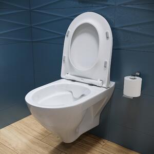 Cersanit Mille záchodová mísa závěsná Bez oplachového kruhu bílá K675-008