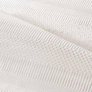 Makro Abra Moderní kusový koberec HERA PB89A Geometrický bílý Rozměr: 80x150 cm