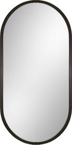 Dubiel Vitrum Evo zrcadlo 50x100 cm oválný černá 5905241010250