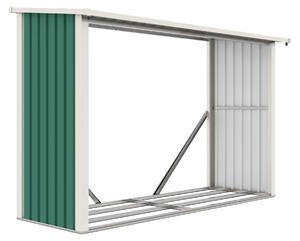 G21 Přístřešek na dřevo G21 WOH 335 - 242 x 89 cm, zelený G21-63900502