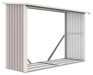 G21 Přístřešek na dřevo G21 WOH 335 - 242 x 89 cm, šedý G21-63900504