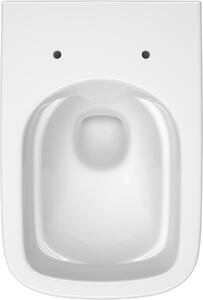 Cersanit Larga záchodová mísa závěsná Bez oplachového kruhu bílá K120-004