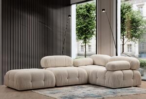 Atelier del Sofa 1-místná pohovka - křeslo Bubble 1R - Cream Bouclette, Krémová