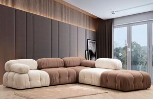 Atelier del Sofa 1-místná pohovka - křeslo Bubble 1R - Cream Bouclette, Krémová