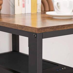 PSACÍ STŮL, hnědá, černá, 140/60/75 cm Boxxx, Online Only