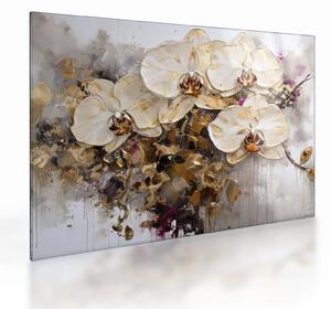 Skleněný obraz - Orchideje (70x50 cm)