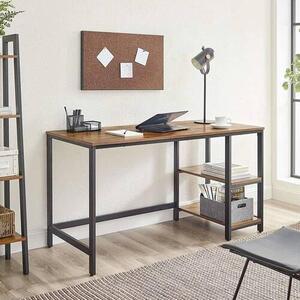 PSACÍ STŮL, hnědá, černá, 140/60/75 cm Boxxx, Online Only