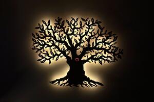 "Olivovník" světelný strom 230V 80x62cm provedení povrchu: dub B