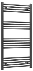 Koupelnový radiátor BASIC 600x1200mm, 555W - ČERNÁ