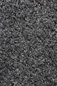 Tmavě šedý koberec Flair Rugs Sparks, ⌀ 133 cm