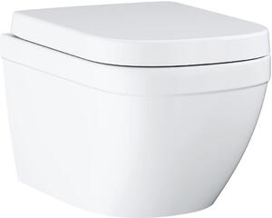 Grohe Euro Ceramic záchodová mísa závěsná Bez oplachového kruhu bílá 39554000