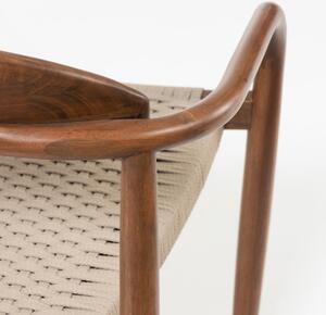 Židle z eukalyptového dřeva Kave Home Glynis